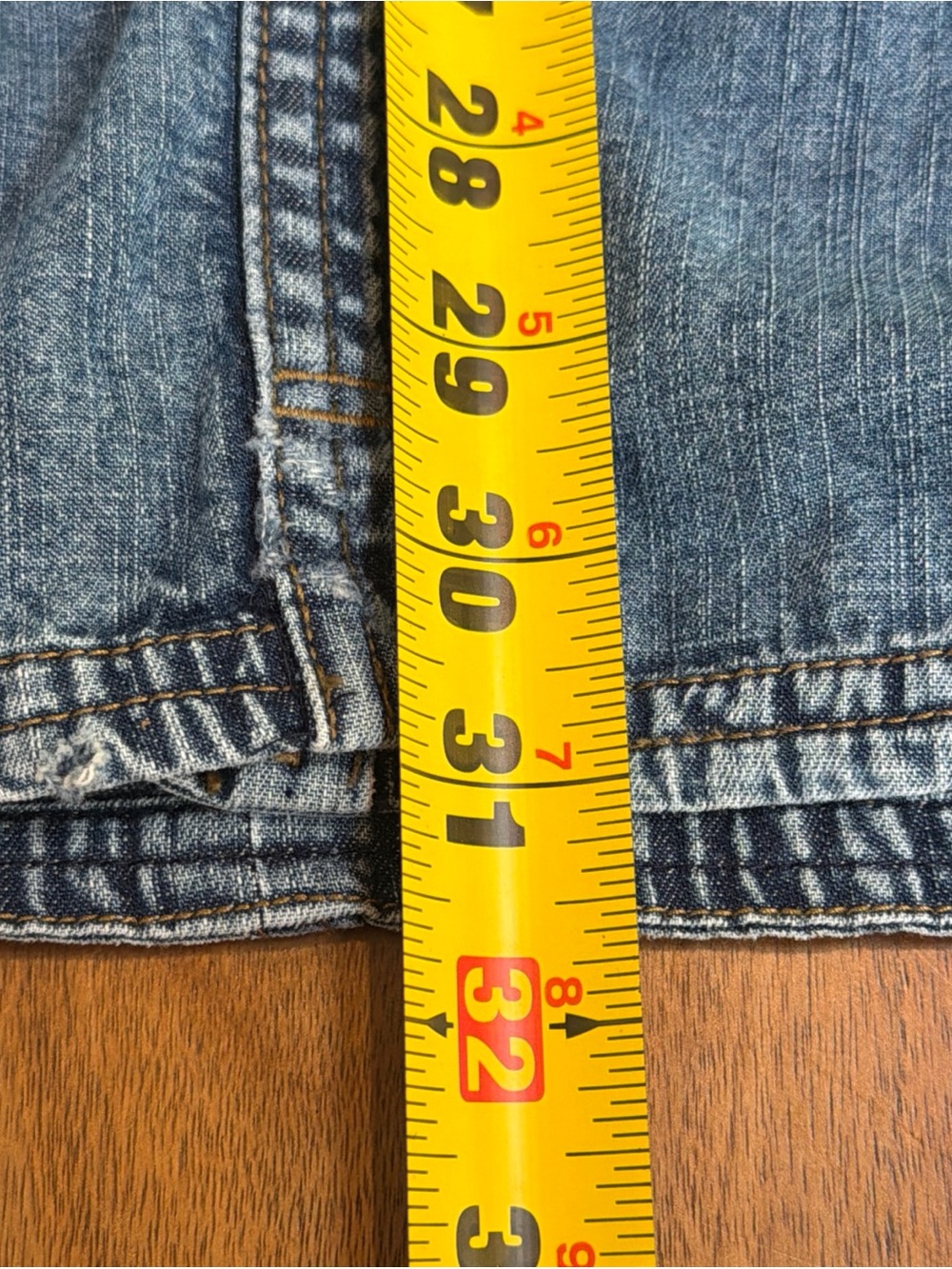 We The Free The Short Of It Denim Top Oversized Western Tunic Shirt M - Picture 11 of 14
